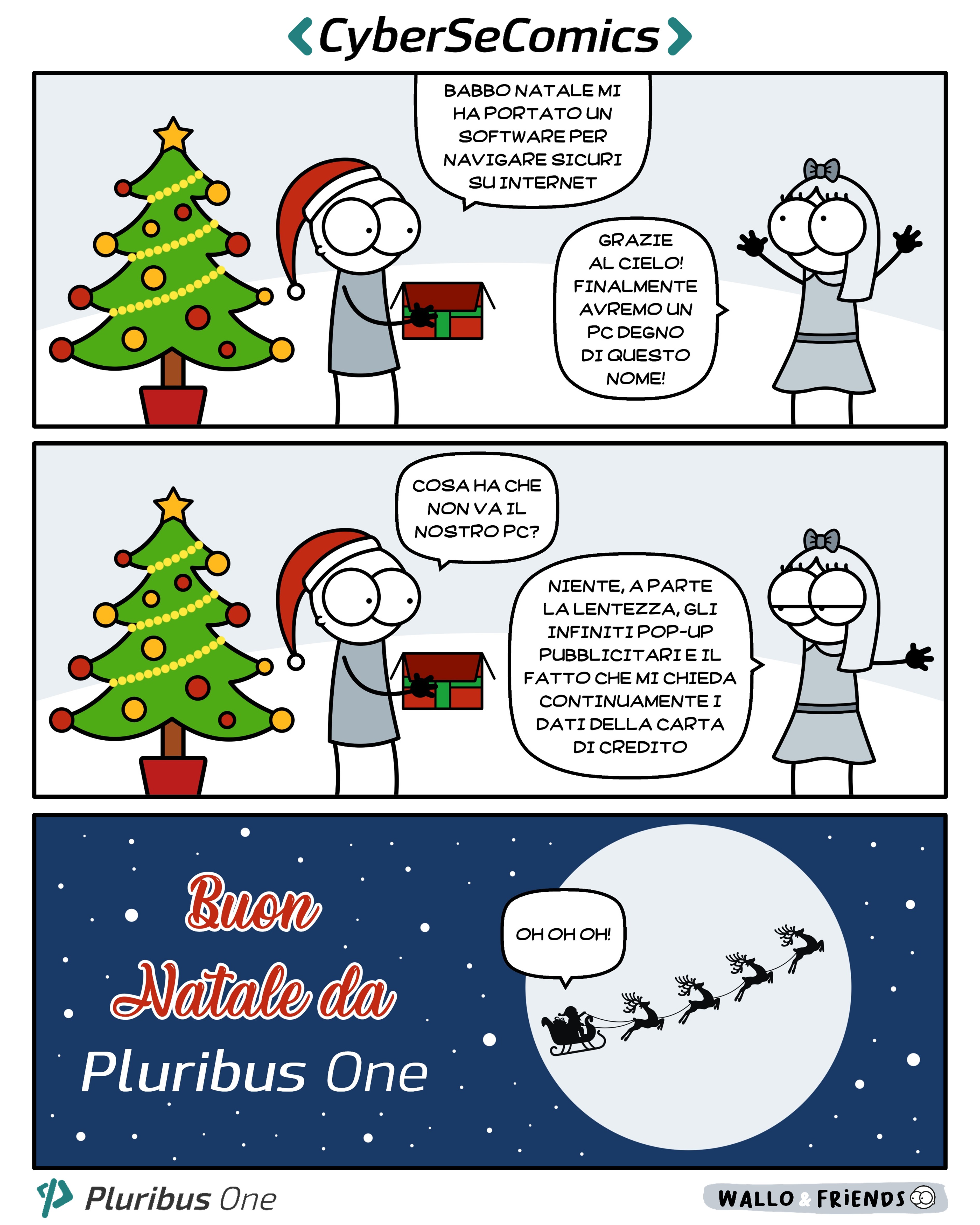 CyberSeComics Ep. #12 - Buon Natale da Pluribus One!