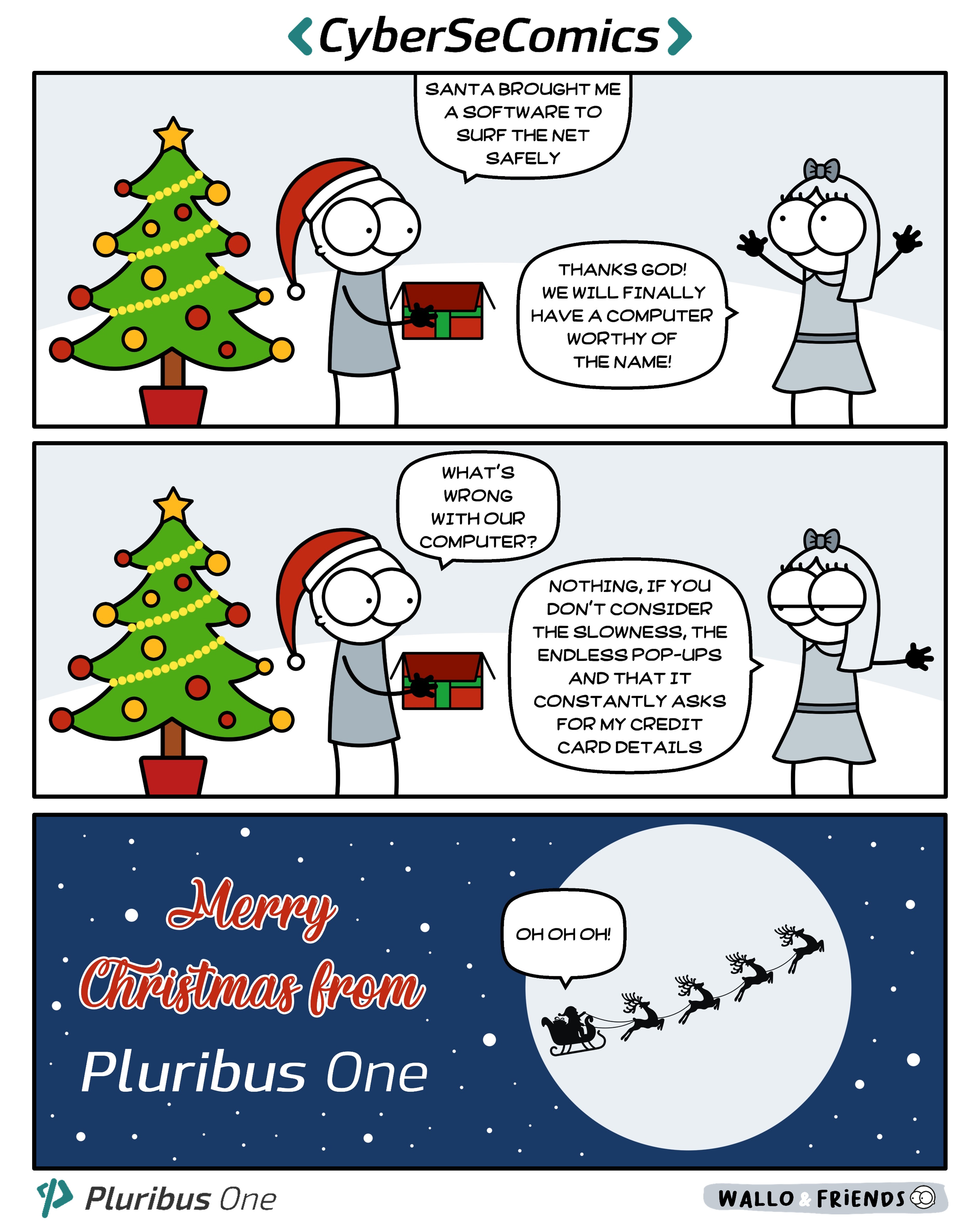 CyberSeComics Ep. #12 - Merry Christmas from Pluribus One